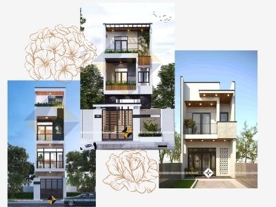 mẫu nhà phố đẹp